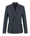 Dior Homme Oblique Tailored Jacket In Black