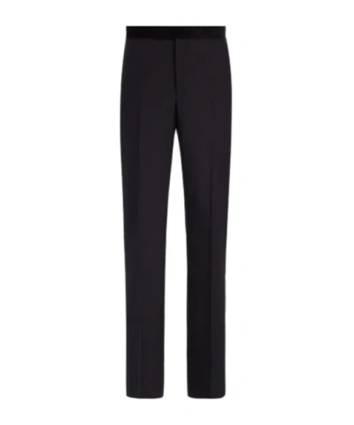 DIOR DIOR HOMME PLEAT DETAILED STRAIGHT LEG TROUSERS