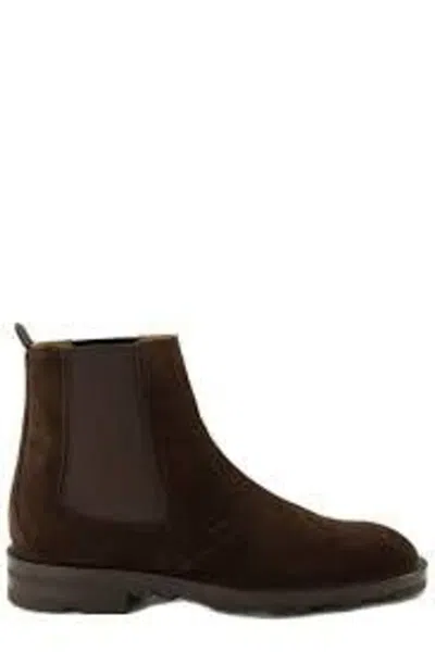 Dior Homme Regency Chelsea Boot In Brown