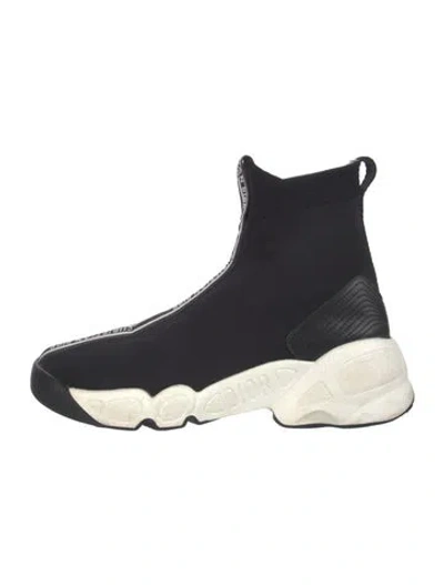 Pre-owned Dior Homme Sock Sneakers In Black