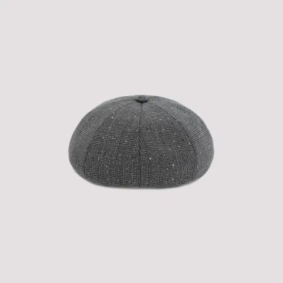 Dior Homme Wool-blend Canvas With Prince Of Wales Motif M In Grey