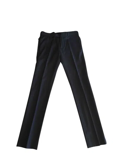 Pre-owned Dior Homme Wool Pants In Black