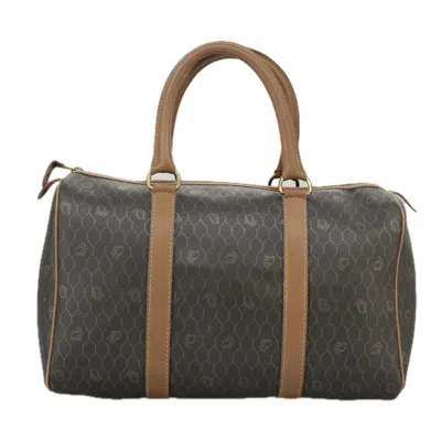 Pre-owned Dior Honeycomb Black Canvas Travel Bag ()