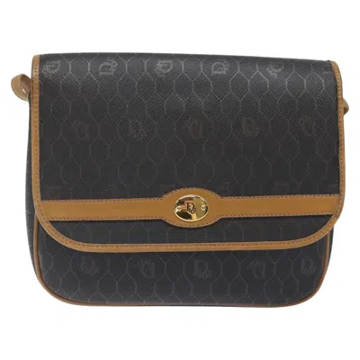 Pre-owned Dior Honeycomb Brown Canvas Shoulder Bag ()