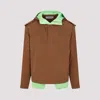Dior Fw23 Nude & Neutrals Hooded Anorak For Men In Beige