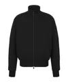 Dior Hooded Casual Jacket In Black
