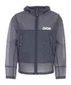 Dior Hooded Casual Jacket In Gray