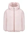 Dior Hooded Down Jacket In Pink