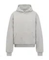 Dior Hooded Printed Sweater In Gray