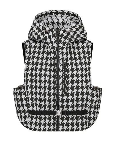 Dior Hooded Sleeveless Vest In White