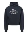 Dior Hooded Sweatshirt In Blue