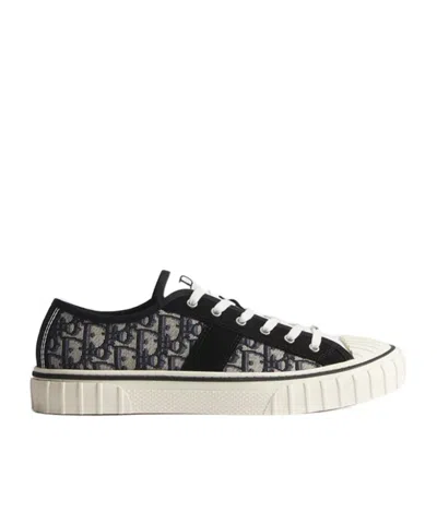 Dior Hooper Low-top Sneakers In Black