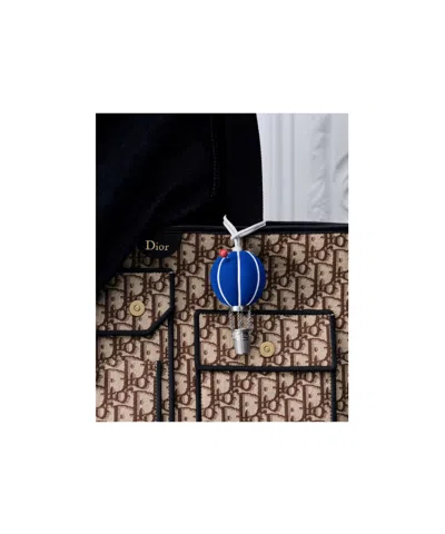 Dior Hot-air Balloon Bag Charm In White