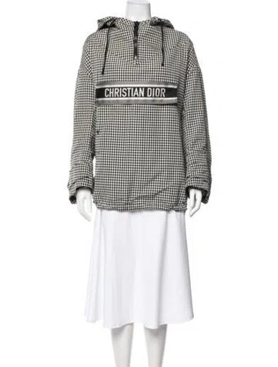 Pre-owned Dior Houndstooth Print Jacket