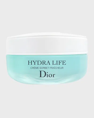 Dior Hydra Life Fresh Sorbet Creme Moisturizer, 1.7 oz In White