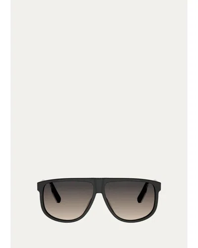 Dior Ibbon S3i 61mm Square Sunglasses In Black