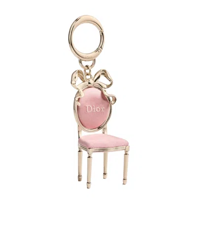 Dior Icon Bag Charm In Gold