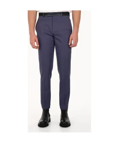 Dior Iconic Striped Twill Trousers In Black
