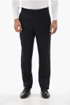Dior Icons Cashmere And Silk Pants With Belt Loops In Animal Print