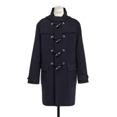 Dior Icons Duffle Coat In Black