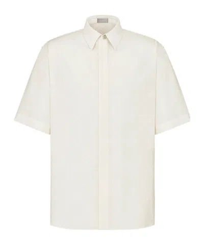 Dior Icons Short-sleeved Shirt In White