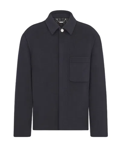 Dior Icons Tooling Casual Jacket In Blue