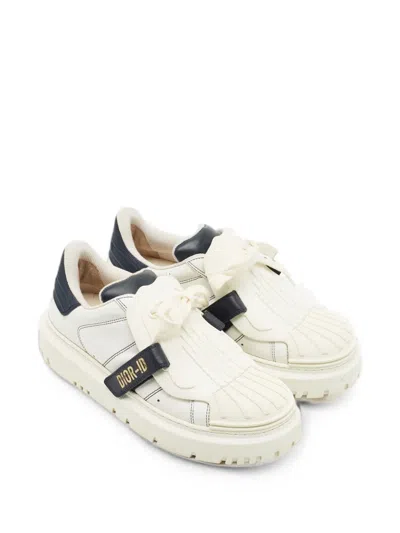 Pre-owned Dior Id Low-top Sneakers In White