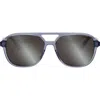 Dior In N1i 57mm Navigator Sunglasses In Gray
