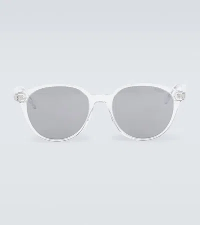 Dior In R1i Sunglasses In Crystal / Smoke Mirror