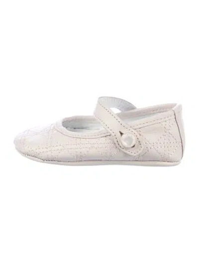 Pre-owned Dior Babies' Infant Girls' Flats In Pink