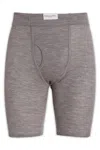 Dior Waistband Elastic Ribbed Texture Front Pouch In 880