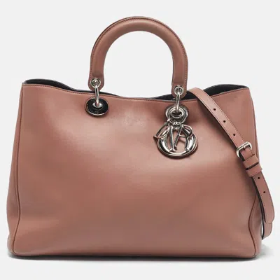Pre-owned Dior Issimo Shopper Tote In Pink
