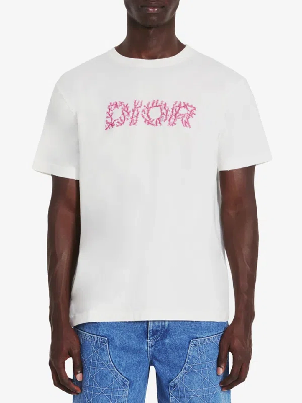 【★国内発送★】DIOR Italic Coral Tシャツ dior-italic-coral-t-shirt-