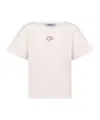 Dior Item O-neck Short-sleeved T-shirt In White