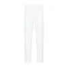 DIOR IVORY ANKLE SLIT DETAIL PANTS