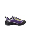 Dior Rubber Toe Hiking Canvas Sneakers In Purple