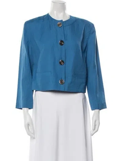 Pre-owned Dior Jacket In Blue