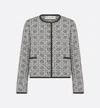 Dior Christian  Button-up Crewneck Jacket