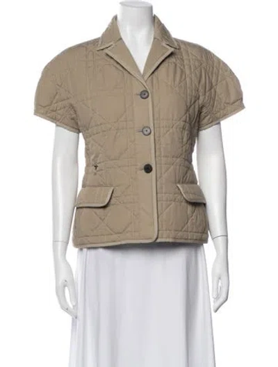 Pre-owned Dior Jacket In Neutral
