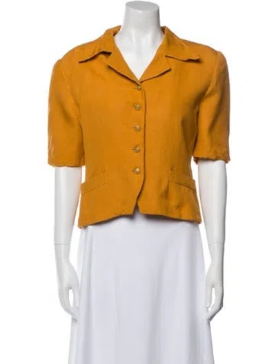 Pre-owned Dior Jacket In Orange