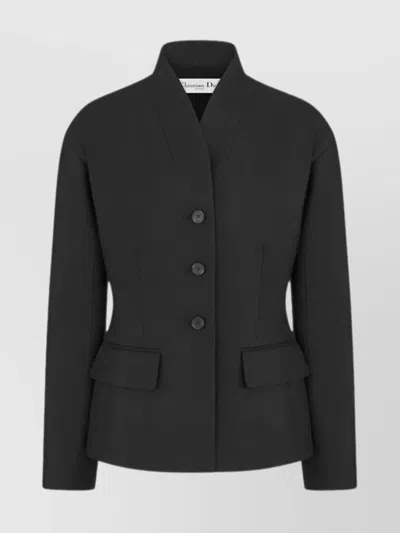 DIOR JACKET TAILORED FLAP POCKETS