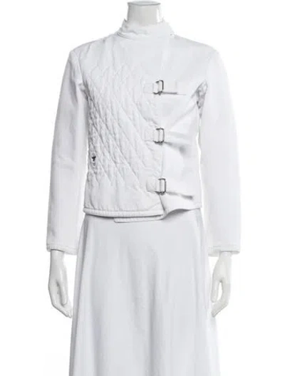 Pre-owned Dior Jacket In White