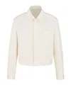 Dior Jacket With Spread Collar In Neutral