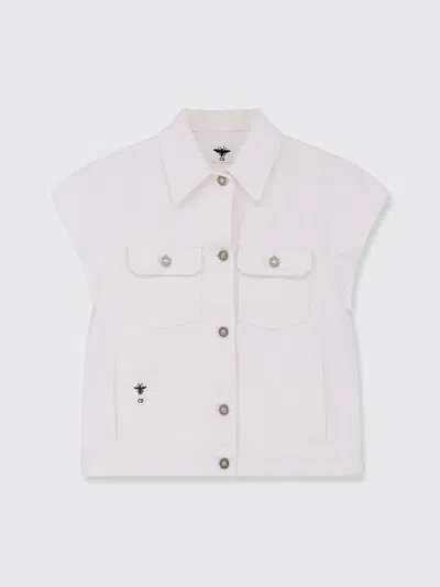 Dior Jacket Woman White In Multi