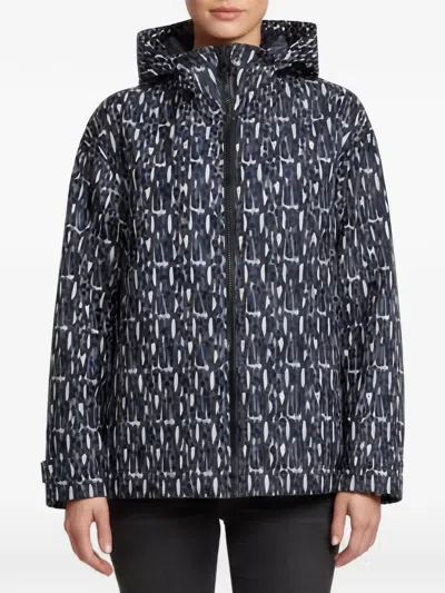 Pre-owned Dior Jacquard Zip-up Jacket In Blue