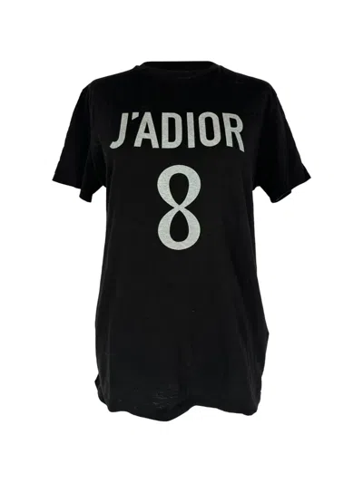 Pre-owned Dior J'a 8 T-shirt In Black