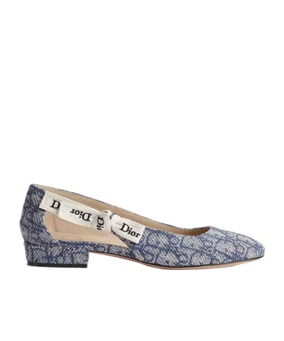 Dior J'a Ballet Flat In Animal Print