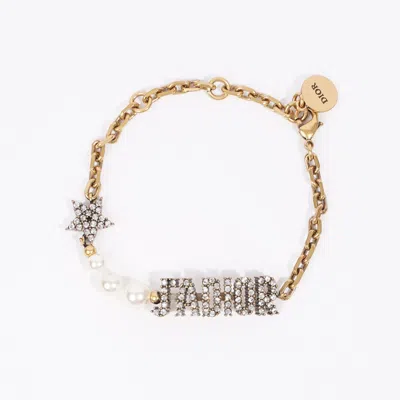 Dior J'a Bracelet Gold Base Metal In Silver