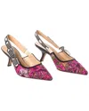 Dior J'a Canvas Slingback Pump (authentic )