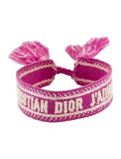 Pre-owned Dior J'a Friendship Bracelet In Multi
